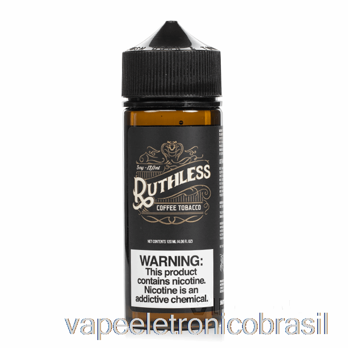 Vape Vaporesso Café Tabaco - Vapores Implacáveis ​​- 120ml 3mg